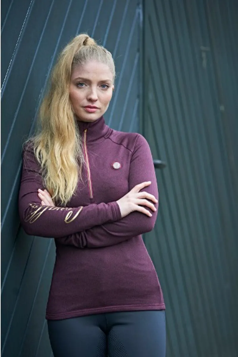 Covalliero Active Shirt- Winter Rose -1